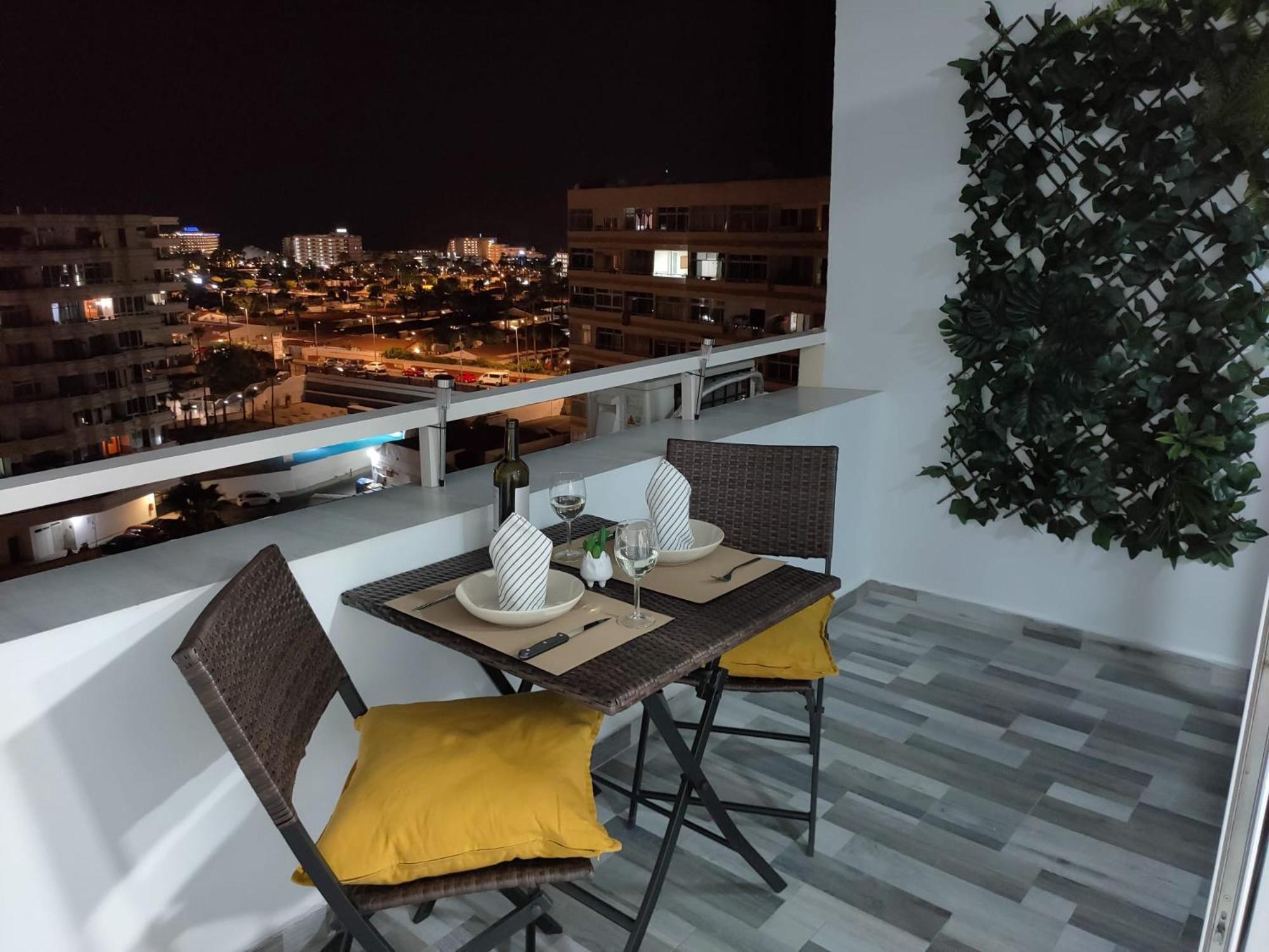 Blue Sky, Apartamento Vista Oceano ปลายา เดล อิงเกลส ภายนอก รูปภาพ